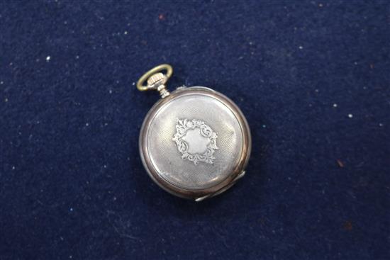 3 x pair cased pocket watches and a fob watch